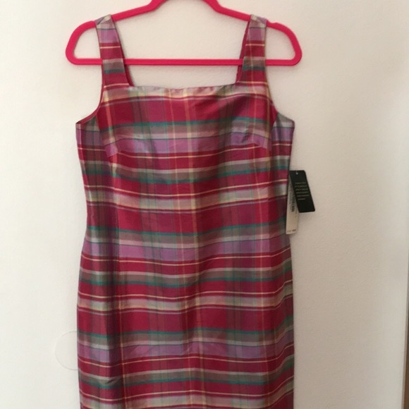 New vintage Ralph Lauren 100% silk dress - Picture 1 of 12